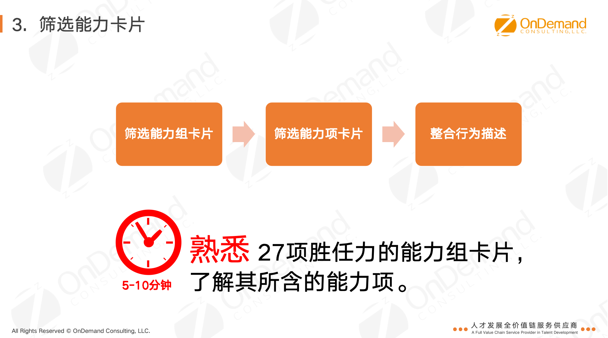 筛选能力卡片