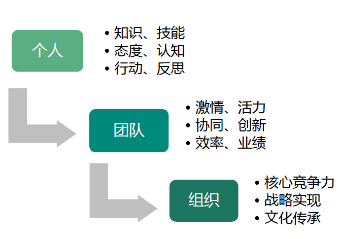 “个人-团队-组织”系统设计